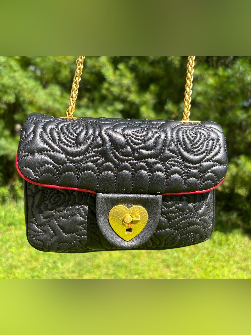 Sharif Quilted Leather Crossbody Bag - Picture 3 of 17